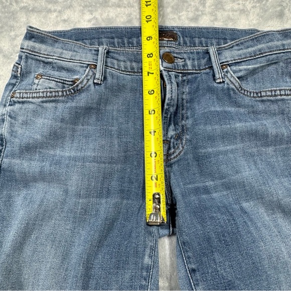 Mother Jeans The Outsider 27 Straight Lyocell Blend Missing Some “M” Stitching - Picture 6 of 11